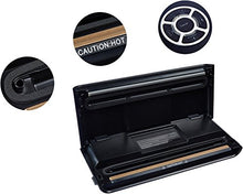 Carica l'immagine nel visualizzatore di Gallery, AmazonBasics, Macchina sigillatrice per sottovuoto, Larghezza di sigillatura... - Ilgrandebazar