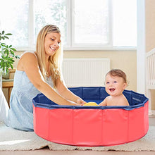 Carica l'immagine nel visualizzatore di Gallery, Delicacy Piscina per Cani Bambini Piegevole Vasca da...