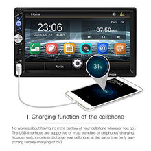 Carica l'immagine nel visualizzatore di Gallery, MiCarBa Universal 7-Inch HD 1024 * 600 Doppio Car Stereo Video Player, Touch... - Ilgrandebazar