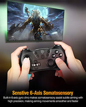Carica l'immagine nel visualizzatore di Gallery, Pro Controller per Nintendo Switch Wireless Bluetooth blu