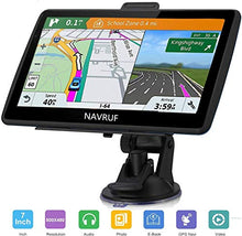 Carica l'immagine nel visualizzatore di Gallery, Navigatore satellitare per auto camion,7 pollici con aggiornamento gratuito...