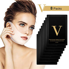Carica l'immagine nel visualizzatore di Gallery, V Line Mask, Doppio Mento Riduttore, HailiCare 8 Pcs 4D Viso V Appeso... - Ilgrandebazar
