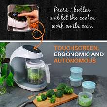 Carica l'immagine nel visualizzatore di Gallery, Cuocipappa Mixer Multifunzione 7-in-1 per Bébé - Vapore, Mixer, Pulse,...