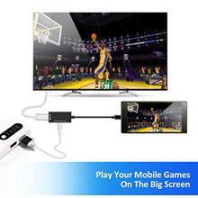 Carica l'immagine nel visualizzatore di Gallery, Adattatore cavo MHL Micro USB a HDMI, a HDMI 1080P Convertitore nero - Ilgrandebazar