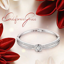 Carica l'immagine nel visualizzatore di Gallery, GEORGE · SMITH Crystal Love Classico Bracciale Argento Donna