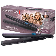 Carica l'immagine nel visualizzatore di Gallery, Remington Pro-Sleek &amp; Curl Piastra per Capelli, da 150° a 230° C, Nero - Ilgrandebazar