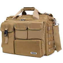 Carica l'immagine nel visualizzatore di Gallery, Lifewit Borsa per Laptop da 17" Valigetta 17,3 pollici, Marrone