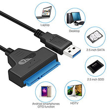 Carica l'immagine nel visualizzatore di Gallery, GeekerChip Adattatore USB 3.0 a SATA,Type-c a USB-C,Convertitore USB3.0 50cm