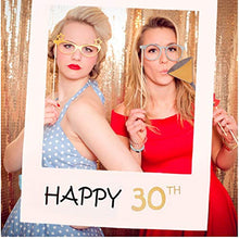 Carica l'immagine nel visualizzatore di Gallery, Amycute 30 Anni Compleanno Photo Booth Props, 36 Pezzi 30 Compleanno... - Ilgrandebazar