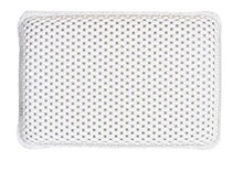 Carica l'immagine nel visualizzatore di Gallery, Brandsseller - Cuscino cervicale per Vasca da Bagno, con 8 29x19x5, Bianco - Ilgrandebazar