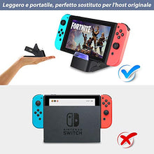 Carica l'immagine nel visualizzatore di Gallery, Zacro Nintendo Switch Dock Portatile e Tipo-C a cavo di ricarica rapida USB,...