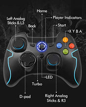 Carica l'immagine nel visualizzatore di Gallery, 2.4G Wireless Controller da Gioco, Supporta PC (Windows XP / 7/8 / 8.1 / 10)...