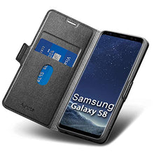 Carica l'immagine nel visualizzatore di Gallery, Aunote Cover per Samsung Galaxy S8, Custodia S8 Nero