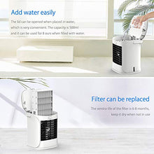 Carica l'immagine nel visualizzatore di Gallery, Condizionatore Portatile Mini Raffreddatore D'aria Climatizzatore 4 Bianco D