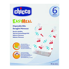 Carica l'immagine nel visualizzatore di Gallery, Chicco 00067440010000 Bavaglini Monouso, Multicolore