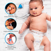Carica l'immagine nel visualizzatore di Gallery, Aspiratore Nasale Neonato Manuale Riutilizzabile Nuovo Modello Più Livelli... - Ilgrandebazar