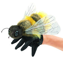 Carica l'immagine nel visualizzatore di Gallery, Folkmanis Honey Bee Puppet Multicolore - Ilgrandebazar