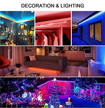 Carica l'immagine nel visualizzatore di Gallery, Striscia LED WIFI Alexa 5M con Telecomando, REETWO Strisce Musicale, 5m