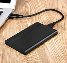Carica l'immagine nel visualizzatore di Gallery, GeekerChip 2.5 inch USB 3.0 HDD SSD Case Esterno per Disco Rigido Nero