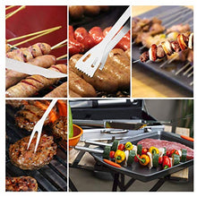 Carica l'immagine nel visualizzatore di Gallery, 16 PCS Utensili Barbecue, Barbecue in Acciaio Inox Set per...