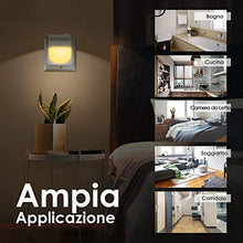 Carica l'immagine nel visualizzatore di Gallery, Luce Notturna LED Bambini,Luci da Presa con Sensore 2 Pezzi - Ilgrandebazar