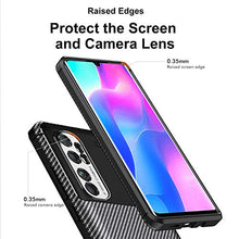 Carica l'immagine nel visualizzatore di Gallery, iVoler 2 Pezzi Cover per Xiaomi Mi Note 10 Lite, [Fibra di Carbonio]...