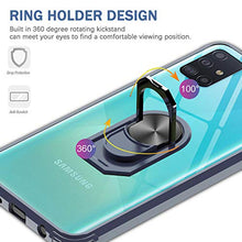Carica l'immagine nel visualizzatore di Gallery, LeYi per Cover Samsung Galaxy A71, Trasparente Custodia EU TYYKL Sam A71 Blue