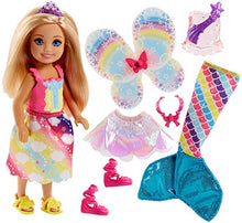 Carica l'immagine nel visualizzatore di Gallery, Barbie Chelsea Moda da Favola con Una Bambolina e 3 Look Multicolore - Ilgrandebazar