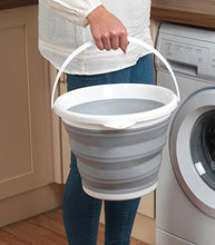 Carica l'immagine nel visualizzatore di Gallery, Beldray LA028495GRY Grey 10 Litre Collapsible Bucket - Ilgrandebazar