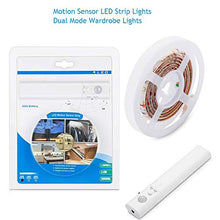 Carica l'immagine nel visualizzatore di Gallery, 1.5M 45LED Luce LED da guardaroba con sensore di movimento, OriFiil 150cm - Ilgrandebazar