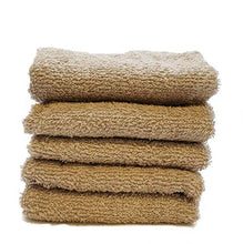 Carica l'immagine nel visualizzatore di Gallery, KISENE' Set Spugna Lavette 5 Oppure 6 Cestino a cuore da 5 pezzi, Beige - Ilgrandebazar