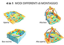 Carica l'immagine nel visualizzatore di Gallery, WARRALL M205H, Palestrina Multifunzione Evolutiva per Neonati e Bambini,... - Ilgrandebazar
