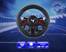 Carica l'immagine nel visualizzatore di Gallery, Subsonic - Volante da corsa Racing Wheel Universal con pedali per...