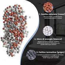 Carica l'immagine nel visualizzatore di Gallery, Rovtop Soffione Doccia Anticalcare Alta Pressione - Universale 3 Mode...