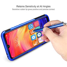 Carica l'immagine nel visualizzatore di Gallery, AROYI Cover Xiaomi Redmi Note 7 + Pellicola Protettiva, 2 in 1 Nuovo Blu - Ilgrandebazar