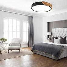 Carica l'immagine nel visualizzatore di Gallery, Kimjo Plafoniera LED 24W 2400LM Lampada da Soffitto Moderno Bianco Caldo