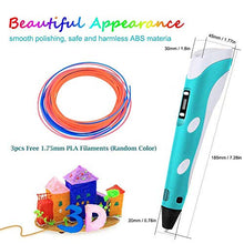 Carica l'immagine nel visualizzatore di Gallery, 3D Penna Stampa, Pen Intelligent Display LED 3 Colori 3 Colore - Ilgrandebazar