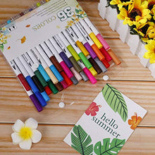 Carica l'immagine nel visualizzatore di Gallery, Pennarelli Acquarelli Colore Brush Pen Doppio 36 Pezzi con Punta 36 Colori - Ilgrandebazar