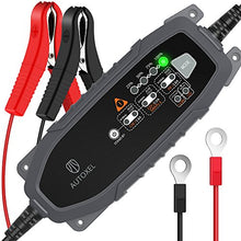 Carica l'immagine nel visualizzatore di Gallery, AUTOXEL Caricabatterie e Mantenitore per Auto Intelligente Batteria Nero - Ilgrandebazar