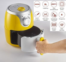 Carica l'immagine nel visualizzatore di Gallery, Ariete 4615 Airy Fryer Mini, 1000 W, 2 Litri, Giallo