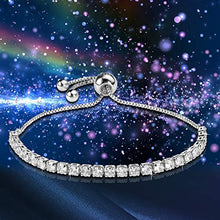 Carica l'immagine nel visualizzatore di Gallery, J.Fée"Per Sempre E Sempre" Regolabile in Argento Bracciale - Ilgrandebazar