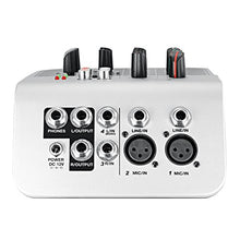 Carica l'immagine nel visualizzatore di Gallery, Neewer NW02-1A Mixer Console 2 Canali Economico per Microfono a 2 Channel - Ilgrandebazar