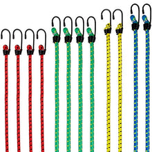 Carica l'immagine nel visualizzatore di Gallery, PRETEX Set da 12 Cavi Elastici Porta pacchi con Ganci, Extra Forte, Corda... - Ilgrandebazar