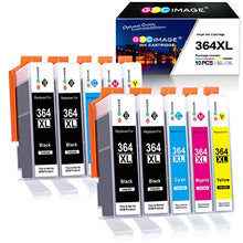 Carica l'immagine nel visualizzatore di Gallery, GPC Image 364XL (10 pezzi) Cartucce di inchiostro Compatibili per HP 10-Pack