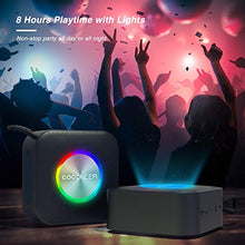 Carica l'immagine nel visualizzatore di Gallery, Cassa Bluetooth, COOCHEER Altoparlante Bluetooth Portatili con Luce per...