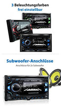 Carica l'immagine nel visualizzatore di Gallery, XOMAX XM-2CDB620 Autoradio con lettore CD I Vivavoce Bluetooth I RDS I 3...