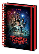 Carica l'immagine nel visualizzatore di Gallery, Stranger Things Notebook a Spirale, Multicolore, A5