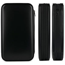 Carica l'immagine nel visualizzatore di Gallery, Porta CD,Coofit Borsa CD Wallet Custodia Protettiva Portatile di nero