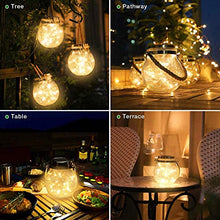 Carica l'immagine nel visualizzatore di Gallery, JSOT Lanterne da Esterno, 30 LED Lampade Solari a Luci Esterno Luci...