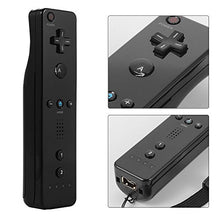 Carica l'immagine nel visualizzatore di Gallery, Tanouve Controller Wii Motion Plus, 2 In 1 Nunchuck Costruito Nero - Ilgrandebazar